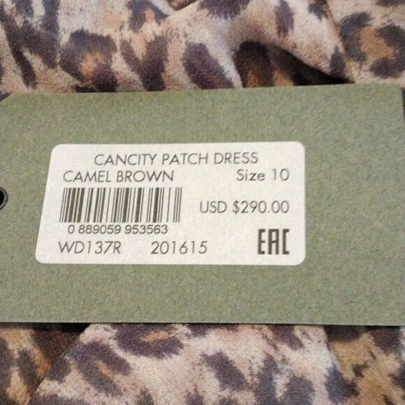 NWT All Saints Cancity Patch Dress Mobwife - Picture 12 of 16